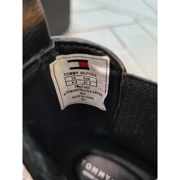 Tommy Hilfiger Bootie Womens 8.5M Black Pull-Tab Vitus 2 Chelsea - Picture 6 of 7